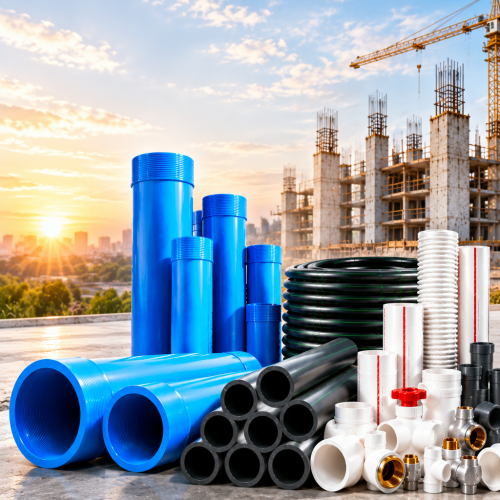 Industrial Pipes at Sunrise (1)